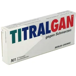 TITRALGAN gegen Schmerzen