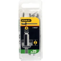 Stanley Aluminiumnieten 3 x 3 mm 25 Stück