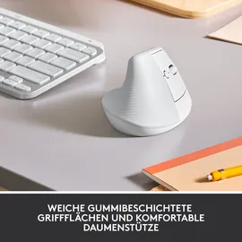 Logitech Lift Vertical Ergonomic weiß