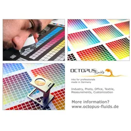 Octopus Fill In Patronen-Satz für Canon PGI-525, CLI 526 mit 5x Druckertinte