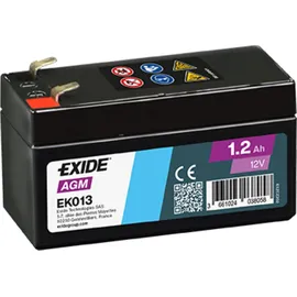 Exide Start-Stop Auxiliary EK013 1.2 Ah AGM Stützbatterie