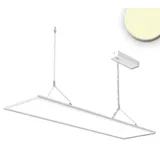 ISOLED 20+20W 30x120cm eckig weiß Aluminium
