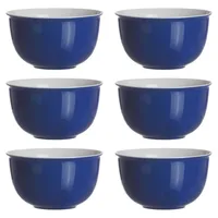 Ritzenhoff & Breker Doppio Müslischalen 6er Set Indigo Blau