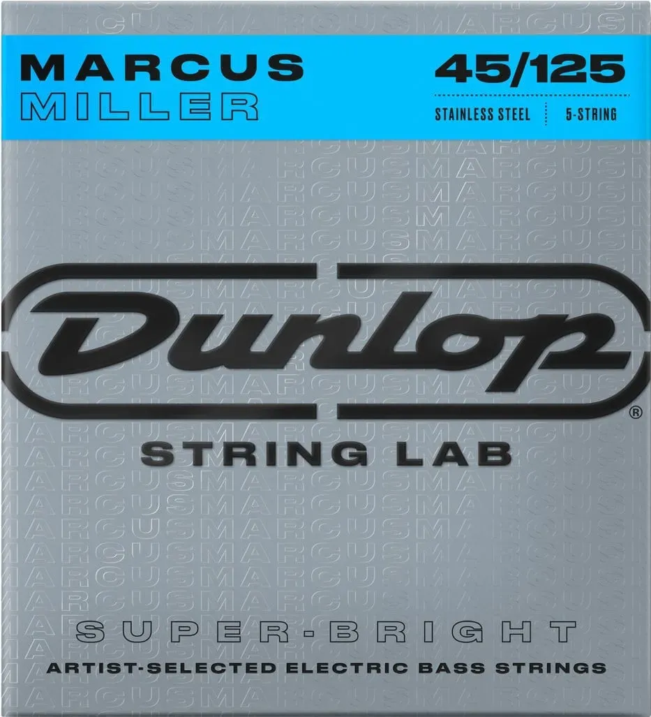Dunlop Marcus Miller Stainless Steel 045/125