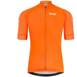 Frauen Essentials Kurzarm-Radtrikot - Orange XL