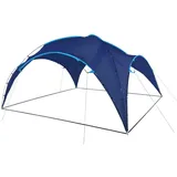 vidaXL Kuppel-Pavillon 4,5 x 4,5 m dunkelblau