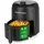 GOURMETmaxx Heißluftfritteuse 2,3l schwarz