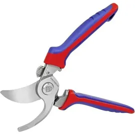 WorkPro WP332013 Bypass-Schere mit Schnitthöhenverstellung, inkl. Gras- und Strauchscherenvorsatz