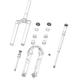 RockShox Dämpfereinheit Crown Rl Recon Boost Tk/rl B1 - Grey / Black - 80-150 mm / 27.5-29 ́ ́