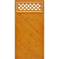 Andrewex Sichtschutzelement Toulon 90 x 180 cm Braun Holz