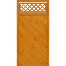 Andrewex Sichtschutzelement Toulon 90 x 180 cm Braun Holz