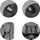 Chipolino Kindersitz Tourino i-Size (40-150cm) Isofix, höhenverstellbar, drehbar hellgrau - Grau/Schwarz