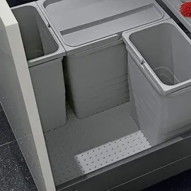 SO-Tech Ninka Eins2vier Korpusbreite 600 mm 482 x 473,5 mm Alugrau Passend für Blum Tandembox