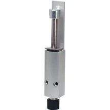 KWS Türfeststeller 1226.02 Alu.silberf.lack.Hubh.120mm Türmontage KWS