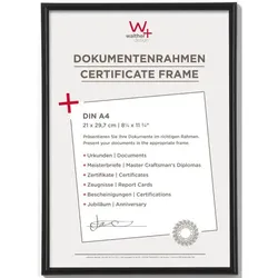 Walther Design Rahmen Galeria 21x29,7 schwarz