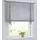 Kutti Bindegardine Cottage Raffgardine (1 St), Stangendurchzug, blickdicht, kariert, Baumwolle, Stangendurchzug, Bindegardine grau 100 cm x 100 cm
