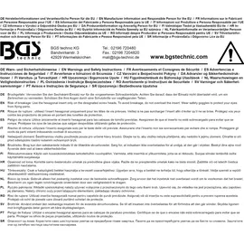 BGS Steckschlüssel-Einsatz Sechskant Antrieb Innenvierkant 12,5 mm (1/2"), SW 9 mm
