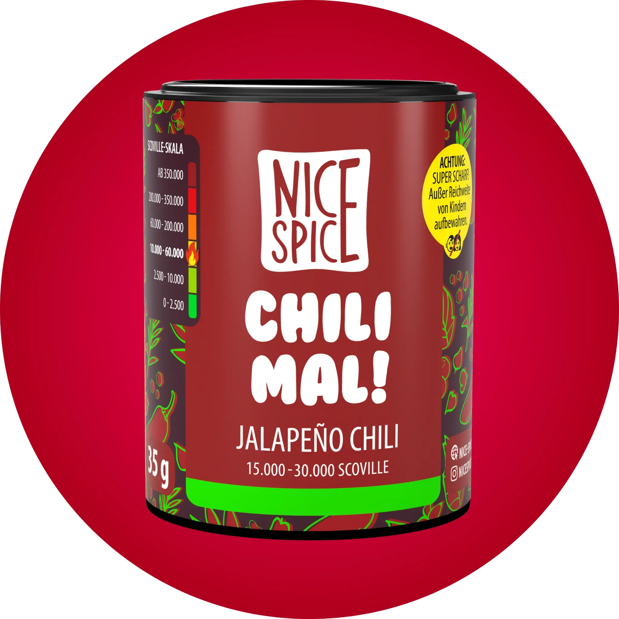 NICE SPICE Jalapeno Chiliflocken