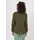 Freshlions Trenchcoat FRESHLIONS "Zelda", Damen, Gr. M, grün (khaki), 100% Baumwolle, unifarben, normal, Mäntel, mit stilvollem Reverskragen