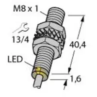 Turck Sensor bündig PNP, Schließer BI2-EG08-AP6X
