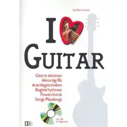 I love Guitar (+CD) for guitar (with lyrics)
