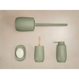 Wenko WC-Bürstengarnitur Fablo Grün (DH 12x39,5 cm)