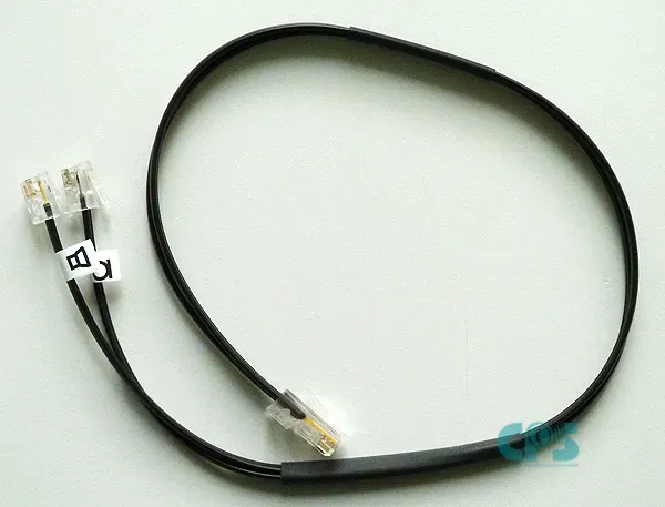 Duophon Kabel für Siemens Optiset E RJ45 auf 2xRJ9 DUO2564 59203 NEU