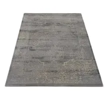Musterring Teppich MUSTERRING "WAVE KONTURA", grau (grau, creme), B:70cm H:9mm L:140cm, Polypropylen, Teppiche, Teppich, exlcusive MUSTERRING DELUXE COLLECTION kuscheliges Microfaser Garn
