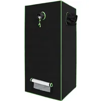 VINGO Growzelt Growbox Gewächshaus Indoor Pflanzenzelt 80x80x180CM
