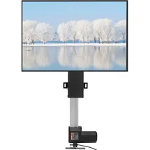 Vevor TV-Ständer für LCD-LED-Plasmafernseher, Automatischer TV-Ständer, Aufzug für Fernseher, TV Lift Halterung 97,4 bis 167,4 cm, Höhenverstellbar & Stabil Max. 60 kg