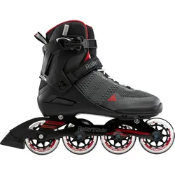 ROLLERBLADE SPARK 84 Inline-Skates Herren in dark grey-red, Größe 42 - grau