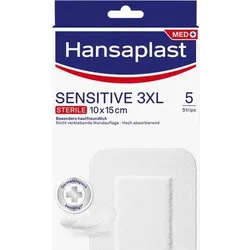 HANSAPLAST Sensitive Wundverband steril 10x15 cm 5 St