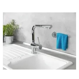 Wenko Turbo-Loc® Edelstahl Spültuch-Halter