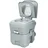 Costway 20L + 12L Campingtoilette mit abnehmbarem Abwassertank Grau/Grün