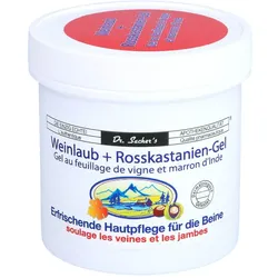 Weinlaub + Rosskastanien-Gel