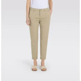 MAC CHINO turn up Chinohose Braun 36