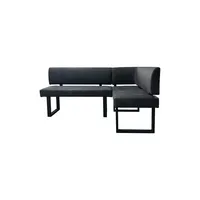 byLIVING Eckbank VANCOUVER B/H/T: ca. 181,5x86x125 cm B: 181,5 H: 86