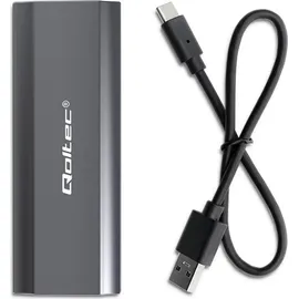 Qoltec NV2271 1 x M.2 SATA USB 10 Gbit/s