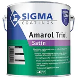Sigma (26,76€/1L)Sigma Amarol Triol Satin 2,5L Weiß Holzfenster Fensterlack
