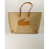 Lacoste Shopping Bag Shopper 15" 42 cm Natural Tan/Braun