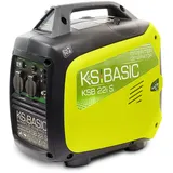 Inverter-Generator KSB 22i S Stromerzeuger 2000 W, elektronische Umwandlung ,leiser leichter Benzingenerator EURO V-Motor, 2x16 A (230 V) Steckdosen, ECON-Modus, Schalldämmgehäuse, kompakte.