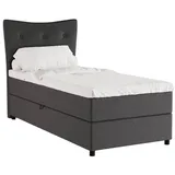 panda möbel gmbh Panda Möbel Boxbett, Anthrazit, Holz, Mode, 90x200 cm, Oeko-Tex® Standard 100, Schlafzimmer, Betten, Boxspringbetten