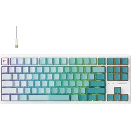 Havit 6939119026332 Havit KB901L - Gaming-Tastatur (weiß und grün) HAVIT
