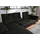 W.Schillig Eckcouch Leder 3-Sitzer Schwarz