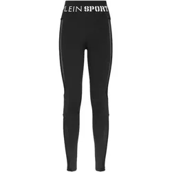 PLEIN SPORT Damen Tight W Leggings, Schwarz, M