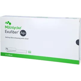 Mölnlycke Health Care GmbH Exufiber Ag+ 2 x 45 cm 5 St.