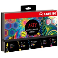 Stabilo ARTY Creative Set sortiert, 55er-Pack (77/6-3-20)