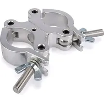 Riggatec Doppelschelle - Swivel Coupler schmal Silber