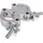 Riggatec Doppelschelle - Swivel Coupler schmal Silber