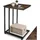 Tectake Eton Braun Holz 35 x 66 cm